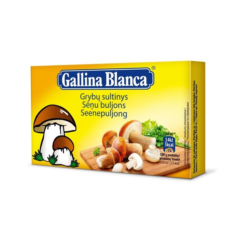 Gallina blanca грибной бульон